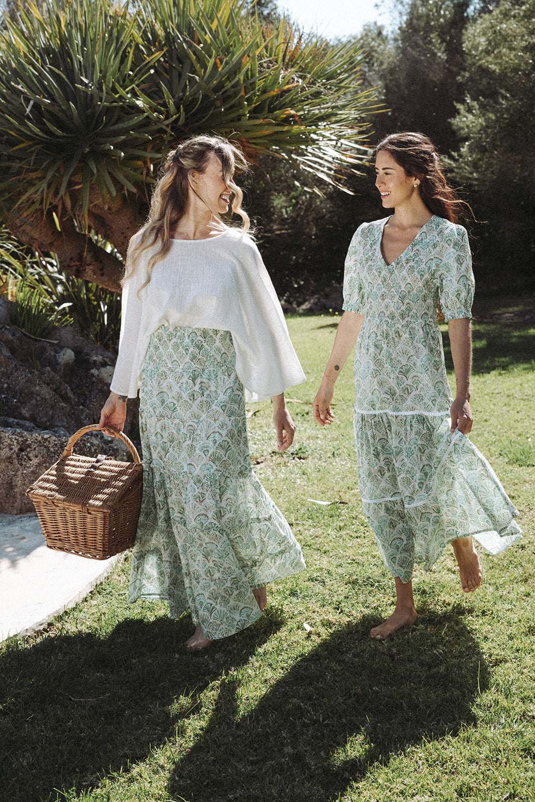 Sirena Shell Skirt - Pistachio -Coming Soon