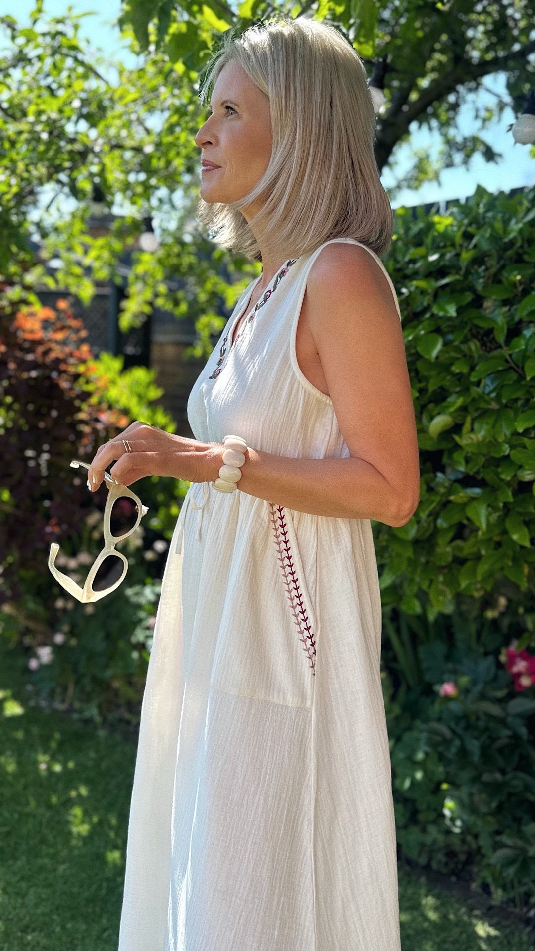 Rosie Dress - Natural