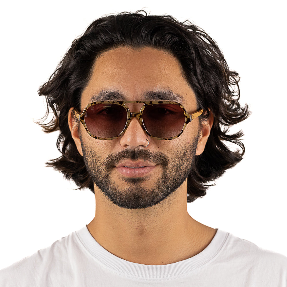 Billy Opal Tortoiseshell Sunglasses